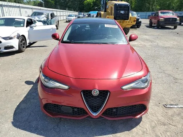 ZARFAECN8H7534741 2017 2017 Alfa Romeo Giulia- TI 5