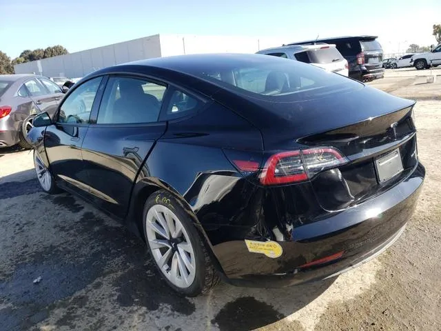 5YJ3E1EB9NF259092 2022 2022 Tesla MODEL 3 2