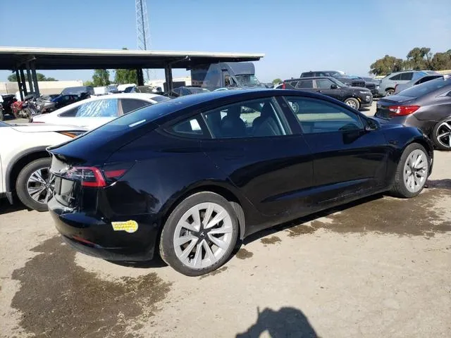 5YJ3E1EB9NF259092 2022 2022 Tesla MODEL 3 3