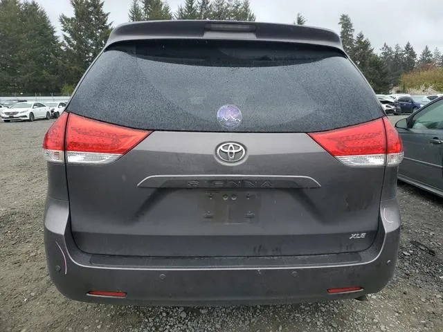 5TDYK3DC8CS239784 2012 2012 Toyota Sienna- Xle 6