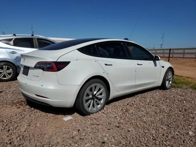 5YJ3E1EB8NF356543 2022 2022 Tesla MODEL 3 3