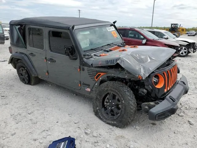 1C4HJXDG4MW543516 2021 2021 Jeep Wrangler- Sport 4