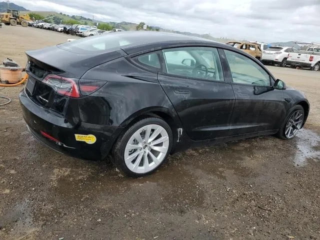 5YJ3E1EB7NF297145 2022 2022 Tesla MODEL 3 3