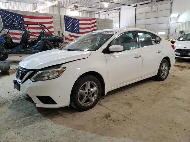 3N1AB7APXKY250232 2019 2019 Nissan Sentra- S 1