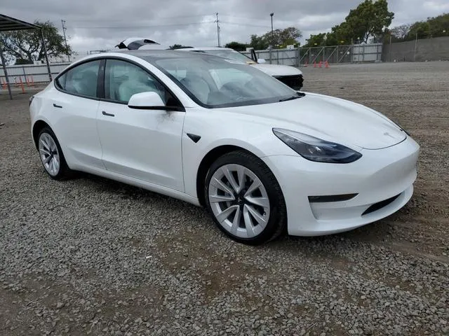 5YJ3E1EB3NF138171 2022 2022 Tesla MODEL 3 4