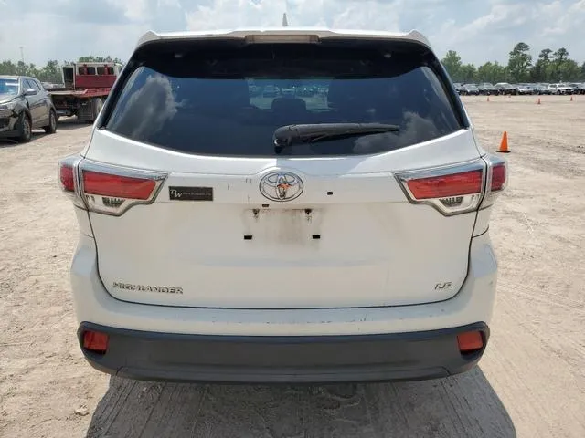 5TDZKRFHXES030811 2014 2014 Toyota Highlander- LE 6