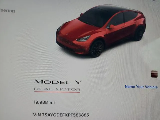 7SAYGDEFXPF586885 2023 2023 Tesla MODEL Y 9