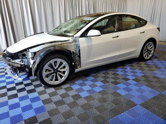 5YJ3E1EA7NF370523 2022 2022 Tesla MODEL 3 1