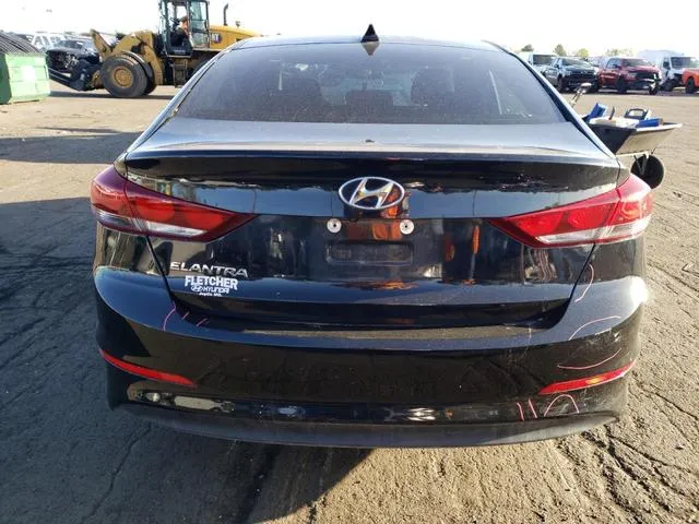 5NPD84LFXJH287482 2018 2018 Hyundai Elantra- Sel 6