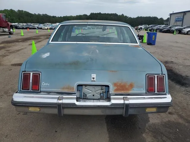 1G3GR69Y9GR303137 1986 1986 Oldsmobile Cutlass 6