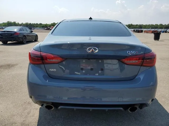 JN1FV7DR1PM590776 2023 2023 Infiniti Q50- Red Sport 400 6