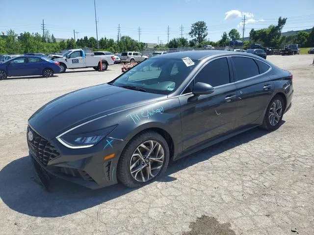 KMHL64JA3MA161397 2021 2021 Hyundai Sonata- Sel 1