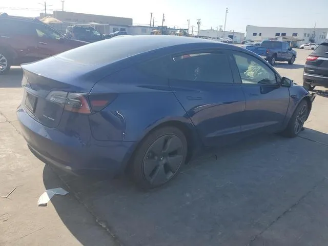 5YJ3E1EB8NF250738 2022 2022 Tesla MODEL 3 3