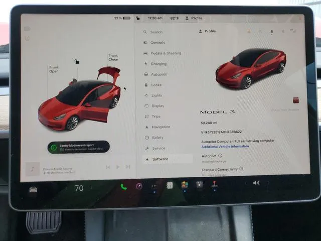 5YJ3E1EAXNF368622 2022 2022 Tesla MODEL 3 9