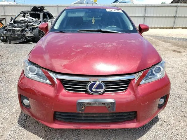 JTHKD5BHXC2055835 2012 2012 Lexus CT- 200 5