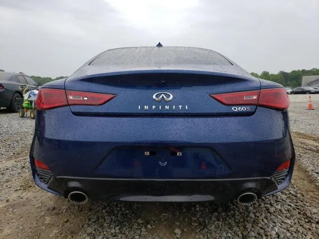 JN1FV7EK2HM610570 2017 2017 Infiniti Q60- Red Sport 400 6