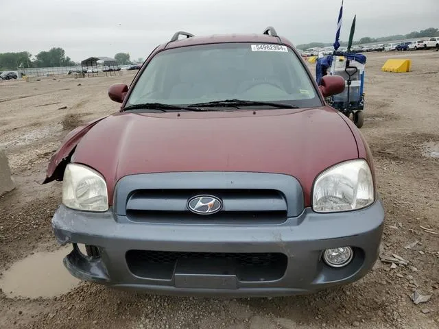 KM8SC73D05U875632 2005 2005 Hyundai Santa Fe- Gls 5