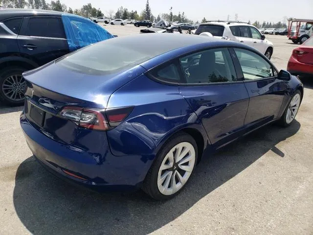 5YJ3E1EA6NF145669 2022 2022 Tesla MODEL 3 3