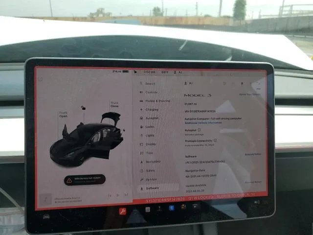 5YJ3E1EA9NF147626 2022 2022 Tesla MODEL 3 9