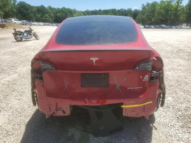 7SAYGAEEXNF392893 2022 2022 Tesla MODEL Y 6