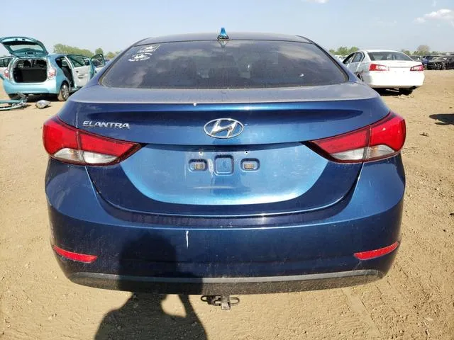 5NPDH4AE9GH703850 2016 2016 Hyundai Elantra- SE 6