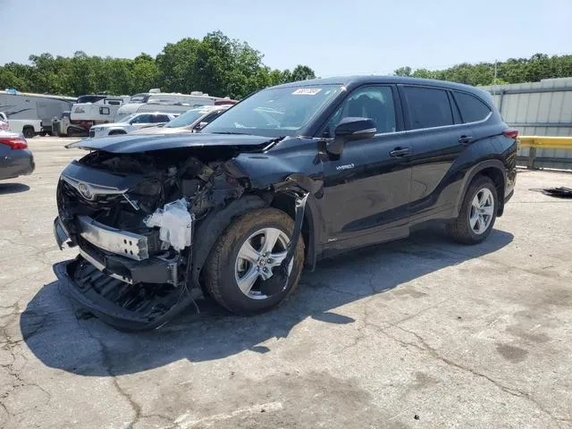 5TDBBRCH4MS515899 2021 2021 Toyota Highlander- Hybrid Le 1