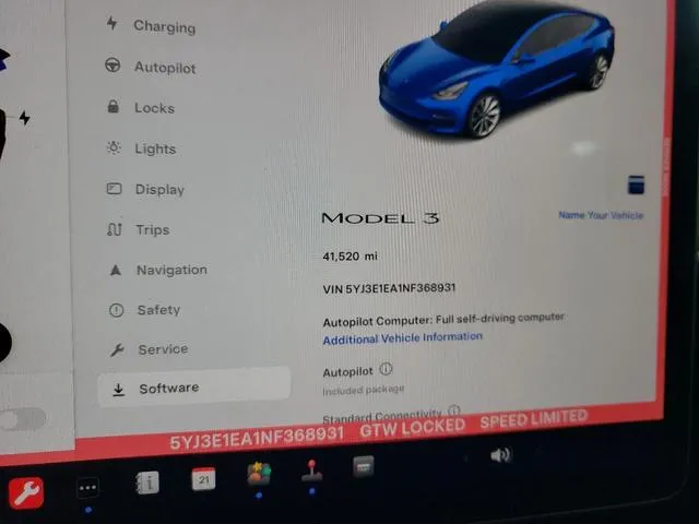 5YJ3E1EA1NF368931 2022 2022 Tesla MODEL 3 9