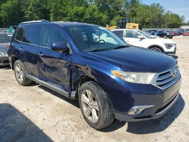 5TDYK3EH2CS055595 2012 2012 Toyota Highlander- Limited 4