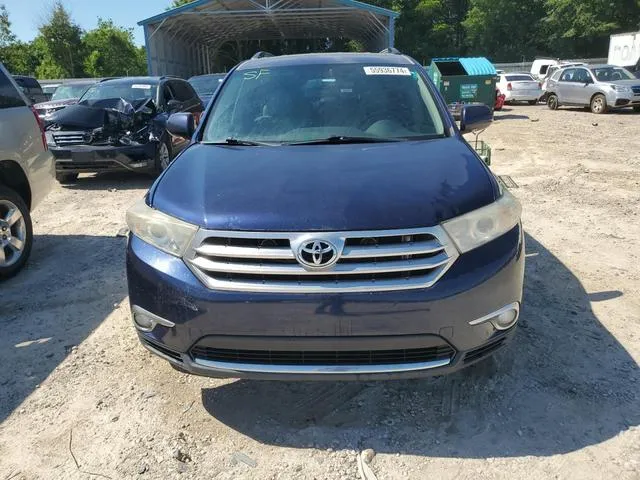 5TDYK3EH2CS055595 2012 2012 Toyota Highlander- Limited 5