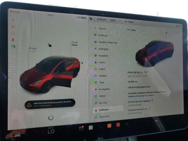 5YJYGDEF1MF277816 2021 2021 Tesla MODEL Y 9