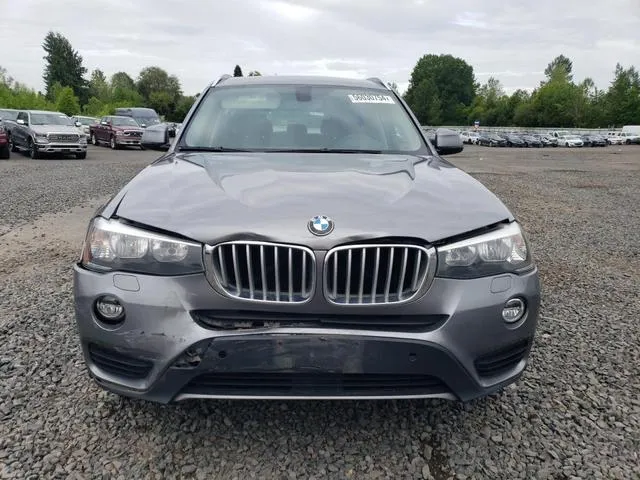 5UXWX9C55F0D46511 2015 2015 BMW X3- Xdrive28I 5