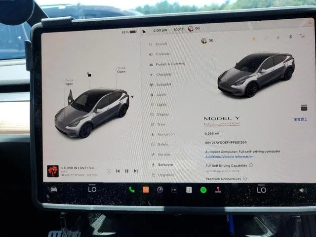 7SAYGDEF4PF881366 2023 2023 Tesla MODEL Y 9