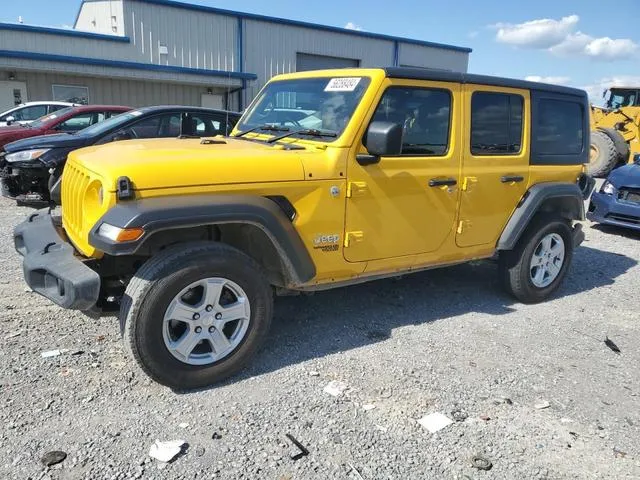 1C4HJXKN4MW606809 2021 2021 Jeep Wrangler- Sport 4