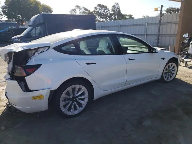 5YJ3E1EB3NF151907 2022 2022 Tesla MODEL 3 3