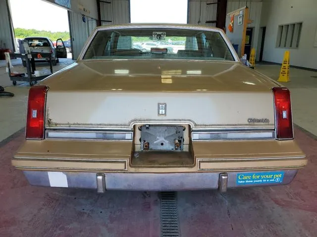 1G3GR47YXGP352379 1986 1986 Oldsmobile Cutlass 6