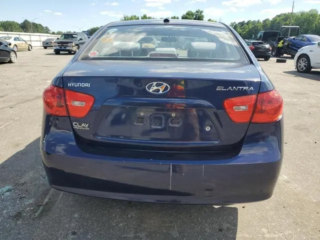 KMHDU46D37U239337 2007 2007 Hyundai Elantra- Gls 6