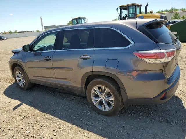 5TDBKRFH6FS182636 2015 2015 Toyota Highlander- LE 2