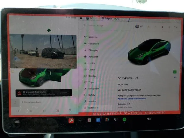 5YJ3E1EA3NF118347 2022 2022 Tesla MODEL 3 9