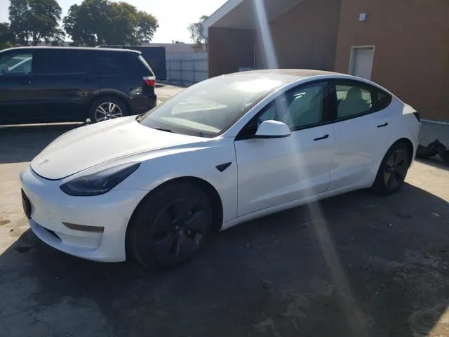 5YJ3E1EA1NF121697 2022 2022 Tesla MODEL 3 1