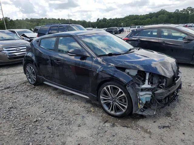 KMHTC6AE4HU308743 2017 2017 Hyundai Veloster- Turbo 4