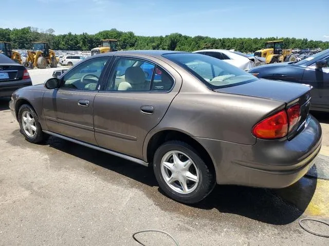 1G3NL52TX1C249200 2001 2001 Oldsmobile Alero- GL 2