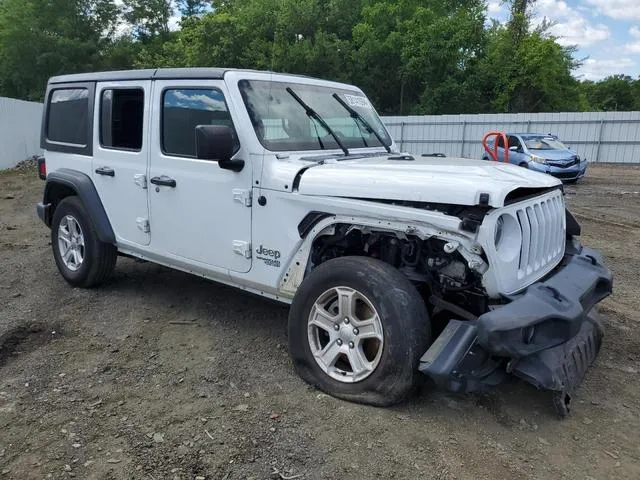 1C4HJXDN2LW155827 2020 2020 Jeep Wrangler- Sport 4