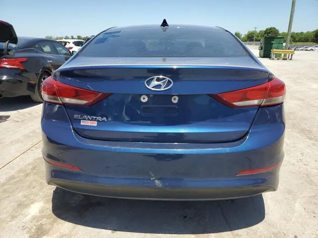 5NPD84LFXJH234264 2018 2018 Hyundai Elantra- Sel 6