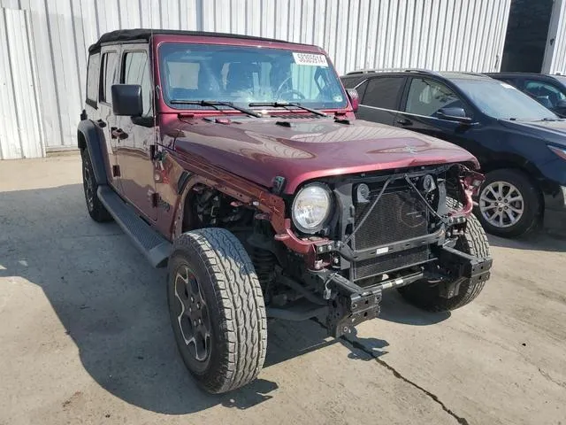 1C4HJXDN4MW709497 2021 2021 Jeep Wrangler- Sport 4