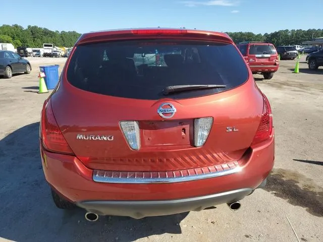 JN8AZ08T27W519913 2007 2007 Nissan Murano- SL 6