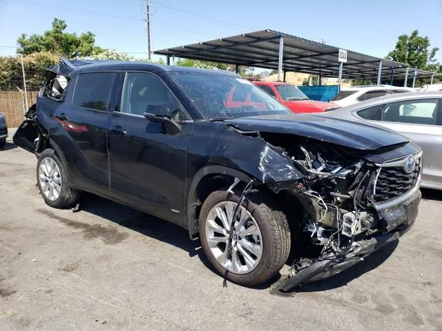 5TDXBRCH3PS563811 2023 2023 Toyota Highlander- Hybrid Limited 4