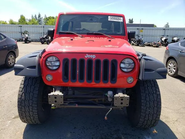 1C4BJWDG9HL549657 2017 2017 Jeep Wrangler- Sport 5