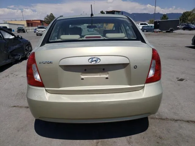 KMHCN46C36U025947 2006 2006 Hyundai Accent- Gls 6