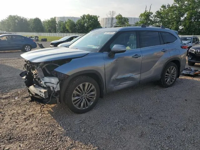 5TDEBRCH1MS049880 2021 2021 Toyota Highlander- Hybrid Platinum 1