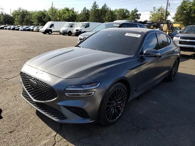 KMTG14TE6NU081341 2022 2022 Genesis G70- Launch Edition 1